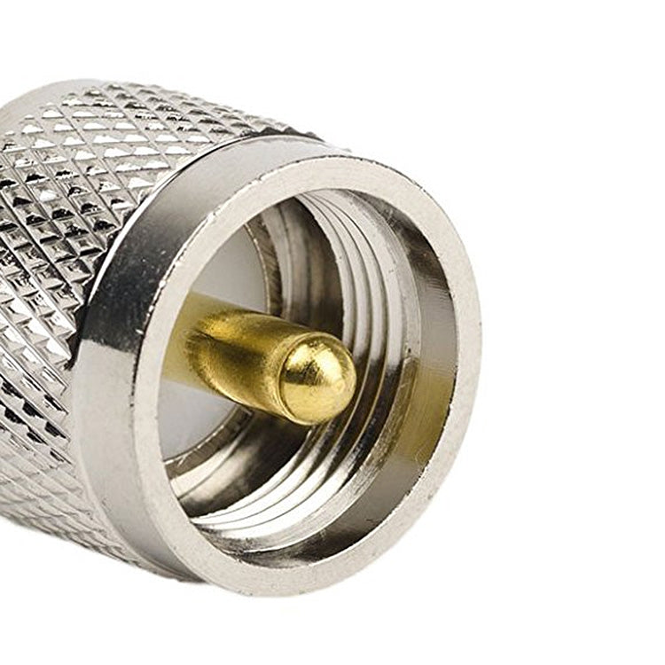 UHF Male to SMA Female Connector RF Coaxial Adapter, UHF Male to SMA Female UHF Male to SMA Female Connector RF Coaxial Adapter, UHF Male to SMA Female